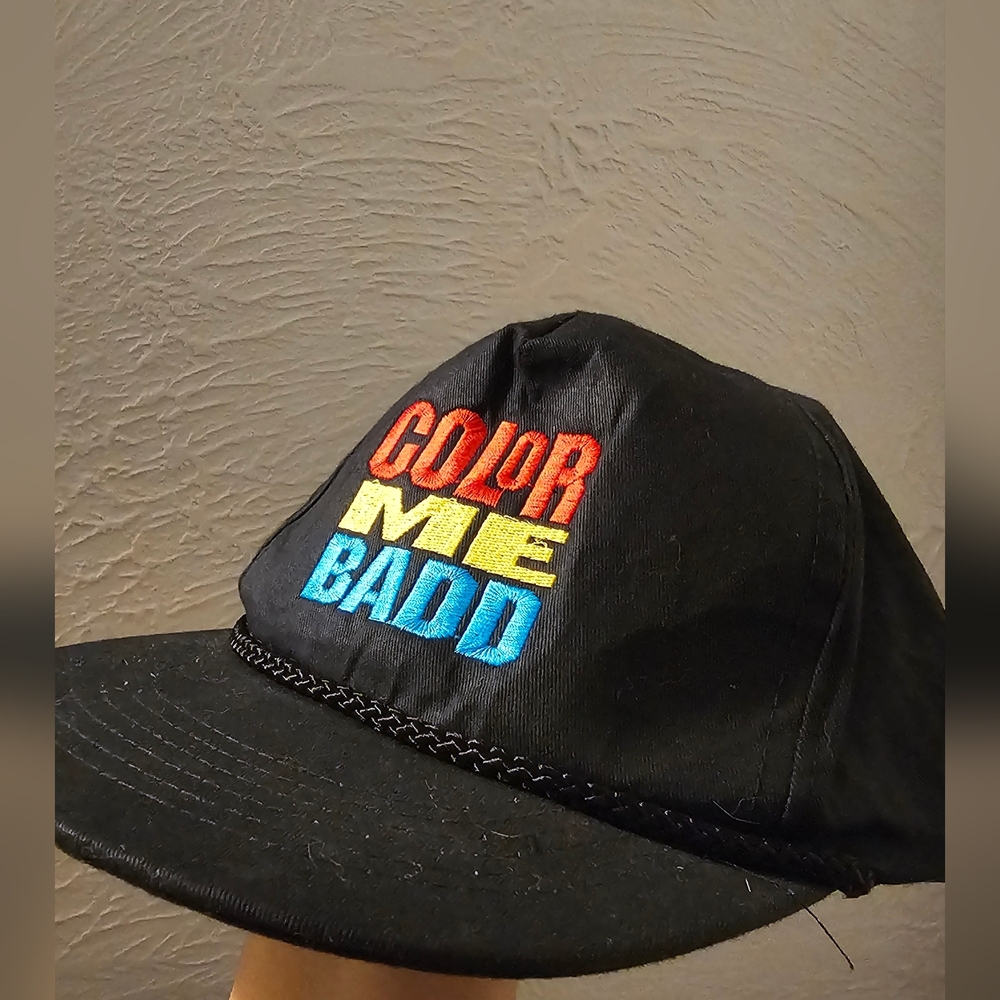 Color Me Badd Vintage 80s Snap Back Cap Hat